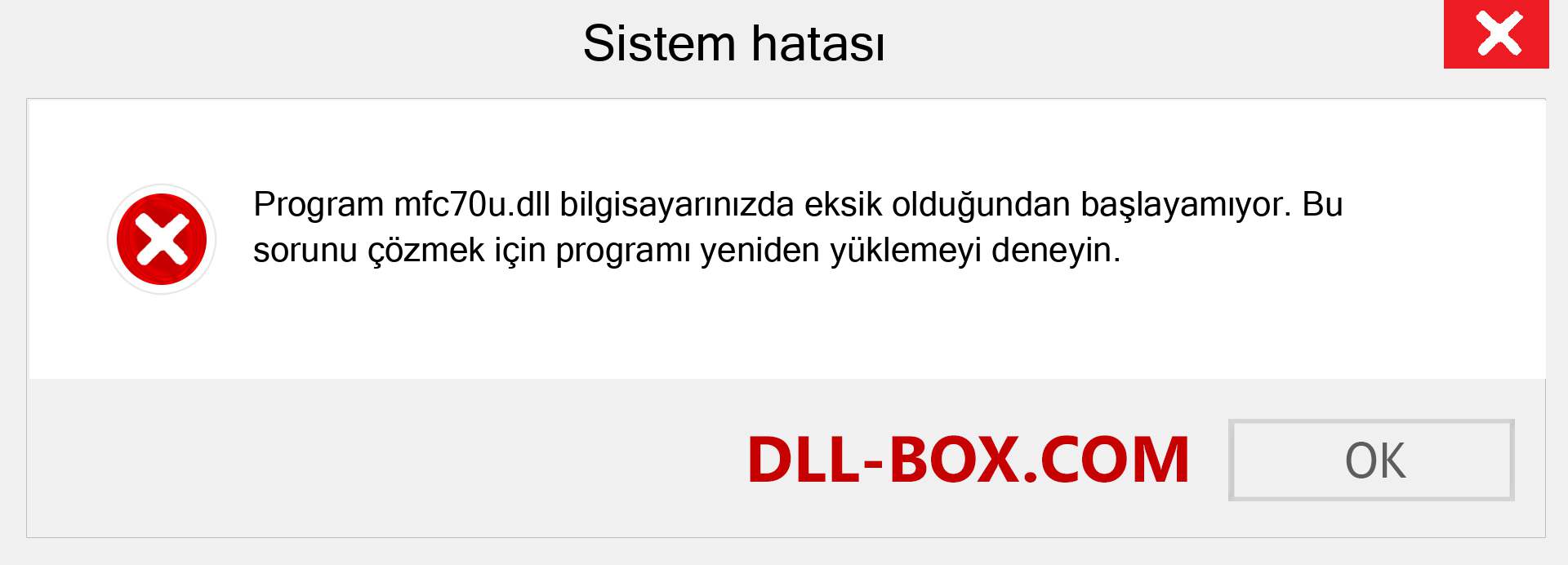 mfc70u.dll dosyası eksik mi? Windows 7, 8, 10 için İndirin - Windows'ta mfc70u dll Eksik Hatasını Düzeltin, fotoğraflar, resimler